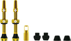 Muc-off Usa - Tubeless Valve Stems - Gold - Tubeless Valve Stems - 20426 Muc-off Usa - Tubeless Valve Stems - Gold - Tubeless Valve Stems - 20426