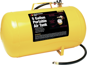 Performance Tool - Air Tank Portable - 5-Gallon Air Tank - W10005 Performance Tool - Air Tank Portable - 5-Gallon Air Tank - W10005
