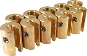 No-mar - Wheel Weight - 1 OZ - 10 Pack - Spoke Wheel Weights - WT-SPK10BR-1 No-mar - Wheel Weight - 1 OZ - 10 Pack - Spoke Wheel Weights - WT-SPK10BR-1
