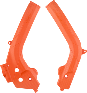Polisport - Frame Guards - Orange - Husqvarna/KTM - Frame Guards - 8466600002