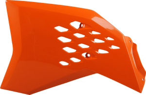 Polisport - Radiator Cover - Orange - SX 65 | XC 65 - Radiator Covers For KTM - 8412400013