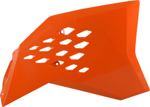 Polisport - Radiator Cover - Orange - KTM - Radiator Covers For KTM - 8428200002 Polisport - Radiator Cover - Orange - KTM - Radiator Covers For KTM - 8428200002