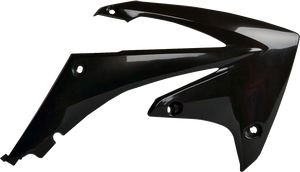 Polisport - Radiator Cover - Black - CRF 250R/450R - Radiator Covers For Honda - 8412700003