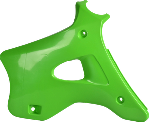 Polisport - Radiator Cover - OEM Green - KX 125/250 - Radiator Covers For Kawasaki - 8420000002