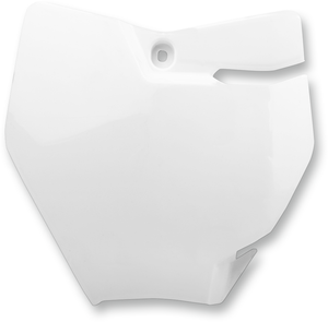 Polisport - Number Plate -  OEM White - KTM SX65 - Front Number Plate - 8665700001