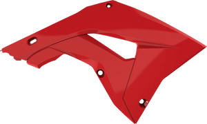 Polisport - Radiator Cover - Restyle - '04 Red - CR 125R/250R - Radiator Covers For Honda - 8421600001