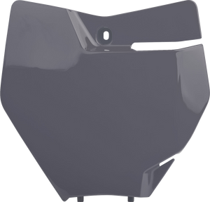 Polisport - Number Plate - Gray - KTM - Front Number Plate - 8664900007