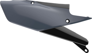 Polisport - Side Panels - Gray/Black - YZF 450 - Side Panels For Yamaha - 8419900006