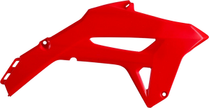 Polisport - Radiator Cover - Red - CRF 450R - Radiator Covers For Honda - 8474900001