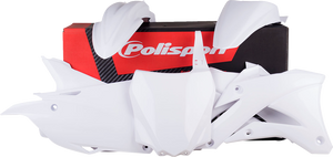 Polisport - Body Kit - Complete - White - KX 85 - Body Kit For Kawasaki - 90633