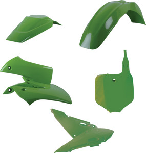 Polisport - Body Kit - '20 OEM Green - KX 65 - Body Kit For Kawasaki - 90923