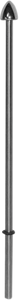 Pro Pad - Flag Pole - 13" - Stainless Steel Flag Pole - POLE-13 Pro Pad - Flag Pole - 13" - Stainless Steel Flag Pole - POLE-13