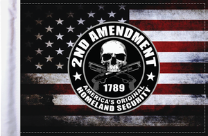 Pro Pad - 2nd Amendment Homeland Security Flag - 6" x 9" - Flag Homeland Security - FLG-HS2AMND Pro Pad - 2nd Amendment Homeland Security Flag - 6" x 9" - Flag Homeland Security - FLG-HS2AMND