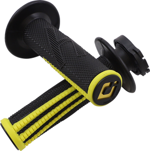 Odi - Grips - Emig - Pro - V2 - Black/Yellow - Emig Pro V2 Lock-On Grips - H36EPBY