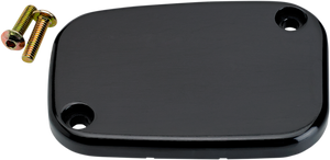 Joker Machine - Master Cylinder Cover - Brake - Front - Smooth - Black - Front Brake Master Cylinder Cover  Smooth - 08-004B Joker Machine - Master Cylinder Cover - Brake - Front - Smooth - Black - Front Brake Master Cylinder Cover  Smooth - 08-004B