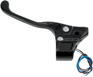 Performance Machine - Clutch Lever Assembly - Black - Contour Billet Clutch Lever Assembly - 0062-2082-B