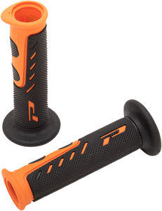 Pro Grip - Grips - EVO - 725 - Open Ends - Orange/Black - 725 EVO Molded Gel Grips - PA0725OEAR02 Pro Grip - Grips - EVO - 725 - Open Ends - Orange/Black - 725 EVO Molded Gel Grips - PA0725OEAR02