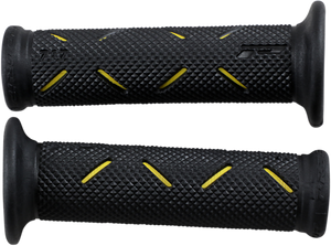 Pro Grip - Grips - 717 - Open Ends - Yellow/Black - 717 Road Grips - PA0717OEGI02 Pro Grip - Grips - 717 - Open Ends - Yellow/Black - 717 Road Grips - PA0717OEGI02