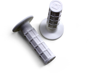 Odi - Grips - Ruffian - Full-Waffle - White - Ruffian MX Full Waffle Single-Ply Grips - H02RFSW