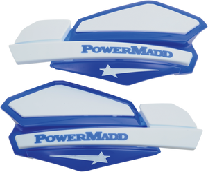 Powermadd - Handguards - Blue/White - Star Series Handguards - 34221 Powermadd - Handguards - Blue/White - Star Series Handguards - 34221