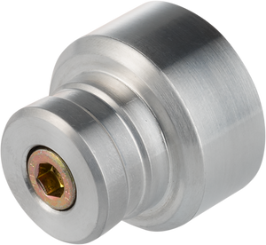 Joker Machine - Triumph Bonneville T120 Bobber Bar End Mirror Mount - Silver - Bobber Bar End Mirror Mount - 09-300-7 Joker Machine - Triumph Bonneville T120 Bobber Bar End Mirror Mount - Silver - Bobber Bar End Mirror Mount - 09-300-7