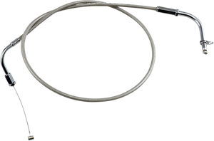 Motion Pro - Throttle Cable - Pull - Yamaha - Stainless Steel - Armor Coat Stainless Steel Throttle/Idle Cable for Cruisers - 65-0274 Motion Pro - Throttle Cable - Pull - Yamaha - Stainless Steel - Armor Coat Stainless Steel Throttle/Idle Cable for Cruisers - 65-0274
