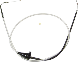 Magnum - Idle Cable - Cruise - 48-15/16" - Sterling Chromite II - Sterling Chromite II Braided Cable for Harley-Davidson  Idle - 342810 Magnum - Idle Cable - Cruise - 48-15/16" - Sterling Chromite II - Sterling Chromite II Braided Cable for Harley-Davidson  Idle - 342810