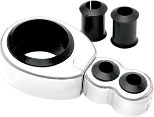 Motion Pro - Cable Clamp - Dual - 1-1/8" Mounting Diameter - Chrome - Cable Clamp Cable Clamp - 11-0044 Motion Pro - Cable Clamp - Dual - 1-1/8" Mounting Diameter - Chrome - Cable Clamp Cable Clamp - 11-0044