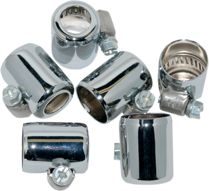 Namz - Hose Clamp - Chrome - 1/4-5/16" - Colored Hose Clamps - NHC-CH106