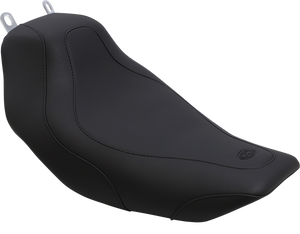Mustang - Seat - Tripper Solo - without Backrest - Stitched - Black - Road King - Tripper  Solo Seat - 76350 Mustang - Seat - Tripper Solo - without Backrest - Stitched - Black - Road King - Tripper  Solo Seat - 76350