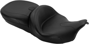 Mustang - Vintage Summit Seat - With Receptacle - Vintage Summit Touring 2-Up Vinyl Seat - 76860