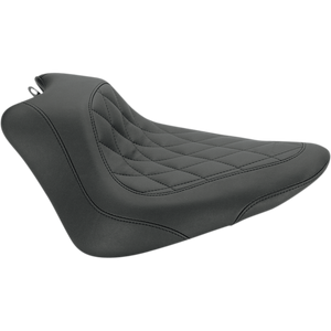 Mustang - Seat - Wide Tripper Solo - without Backrest - Diamond - Black - Wide Tripper Solo Seat - 76762