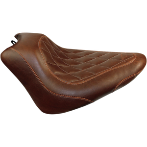 Mustang - Seat - Wide Tripper Solo - without Backrest - Diamond - Brown - Wide Tripper Solo Seat - 76766