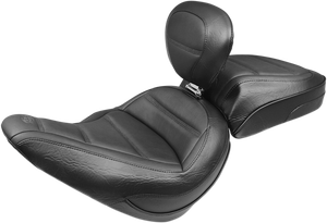 Mustang - Passenger Touring Seat - FLSL - Passenger Tour Seat  Compatible with Drivers Backrest - 79026