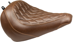 Mustang - Seat - Wide Tripper Solo - without Backrest - Diamond - Brown - Wide Tripper Solo Seat - 83023