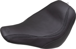 Mustang - Runaround Seat - Solo - Black - Basketweave - FLSB/FXLR '18-23 - Runaround Solo Seat - 83070