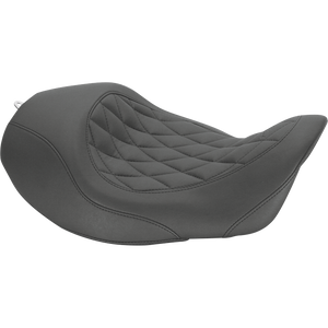 Mustang - Wide Tripper Forward Solo Seat - Diamond - Wide Tripper Forward Solo and Rear Seat - 76710