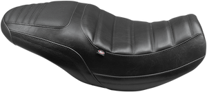 Mustang - Seat - Tripper Fastback - Front Tuck-n-Roll/Rear Gripper - Black - Ducati Scrambler - Tripper Fastback One-Piece Seat - 76320