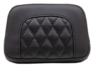 Mustang - Squareback Sissy Bar Pad - Black - Diamond Stitch - Chief '22-'23 - Squareback Sissy Bar Pad - 88206 Mustang - Squareback Sissy Bar Pad - Black - Diamond Stitch - Chief '22-'23 - Squareback Sissy Bar Pad - 88206