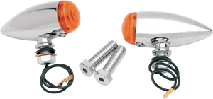 Pro-One Performance - Bullet Marker Light - Chrome/Smooth - Bullet Marker Lights - 400350 Pro-One Performance - Bullet Marker Light - Chrome/Smooth - Bullet Marker Lights - 400350