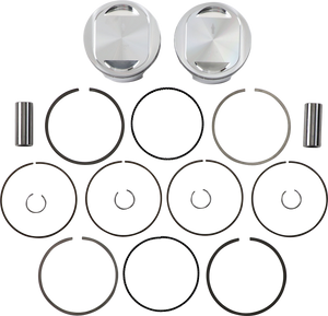 Je Pistons - Piston Kit - 95" - Twin Cam - Piston Kit - 324720 Je Pistons - Piston Kit - 95" - Twin Cam - Piston Kit - 324720