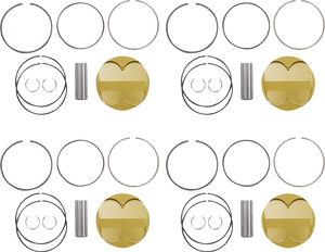 Je Pistons - Ultra Series Piston Kit - Hayabusa - Ultra Series Piston Kit - 379435 Je Pistons - Ultra Series Piston Kit - Hayabusa - Ultra Series Piston Kit - 379435