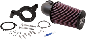 K & N - Intake Kit - Black - Exempt Aircharger & Performance Intake System - 57-1125