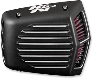 K & N - Shaker Intake Kit - Black - Softail/Dyna - Street Metal Air Intake System - RK-3950