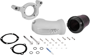 K & N - Intake Kit - Silver - Exempt Aircharger & Performance Intake System - 57-1137S
