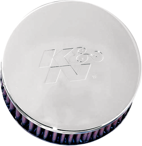 K & N - Mikuni Air Filter - 36-38mm - Custom Air Cleaner Assembly  Round/Open - RC-0850