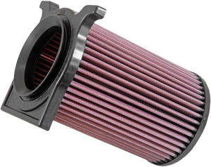 K & N - Air Filter - Yamaha Grizzly/Kodiak - Sportbike Race-Spec High-Flow Air Filter  Round - YA-7016