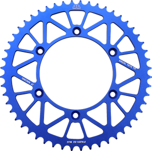Jt Sprockets - Rear Sprocket - Yamaha - Blue - 52 Tooth - Rear Sprocket - JTA251.52BLU