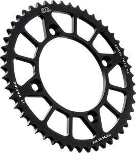 Jt Sprockets - Rear Sprocket - Black - 49 Tooth - Suzuki/Yamaha - Rear Sprocket - JTA798.49BLK Jt Sprockets - Rear Sprocket - Black - 49 Tooth - Suzuki/Yamaha - Rear Sprocket - JTA798.49BLK