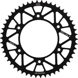 Jt Sprockets - Rear Sprocket - Honda - Black - 50 Tooth - Rear Sprocket - JTA210.50BLK Jt Sprockets - Rear Sprocket - Honda - Black - 50 Tooth - Rear Sprocket - JTA210.50BLK